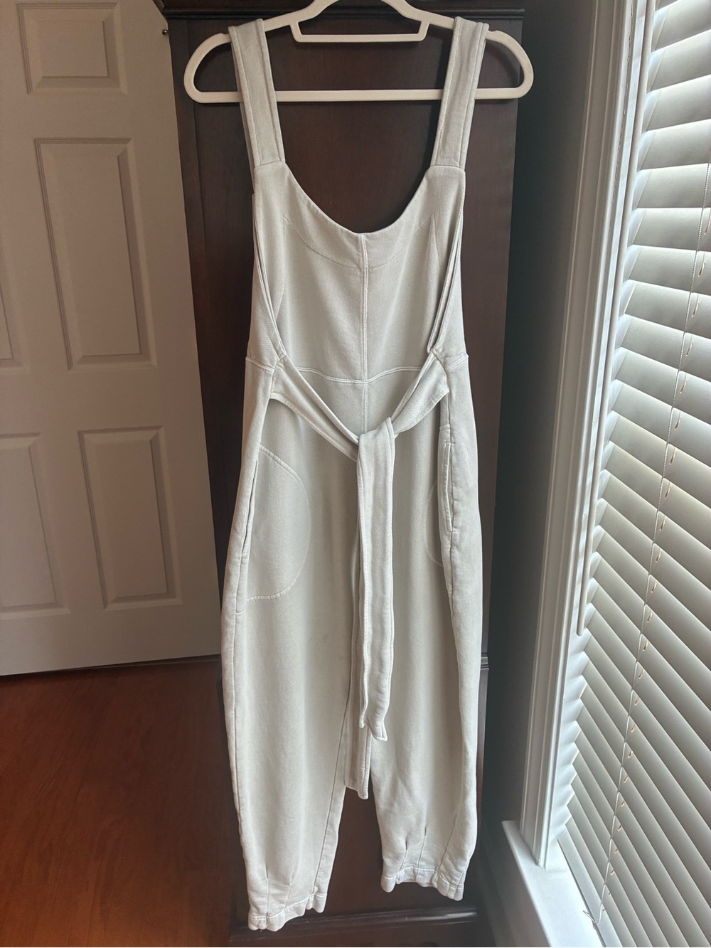 Vintage Free People Intimately 100% Cotton Drop Crotch Jumpsuit - Picture 1 of 9